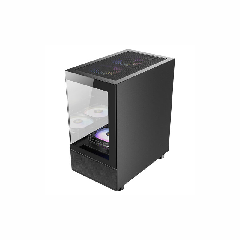 Antec CX200M Elite Micro-ATX ITX RGB Mini-Tower Gaming Chassis – Black - Image 4